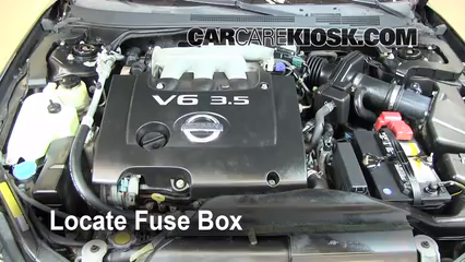 Replace a Fuse: 2002-2006 Nissan Altima - 2002 Nissan ... underhood fuse diagram 2006 nissan titan 